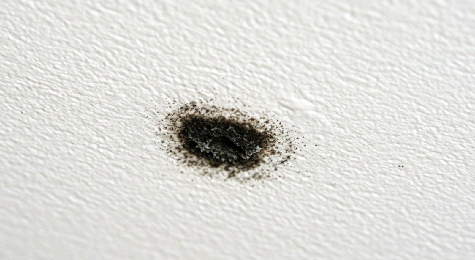 What Are the Black Spots on My Walls or Ceilings?
